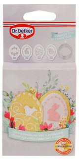 Изображение товара Формочка для вырезания печенья Dr.Oetker Пасхальная с трафаретами