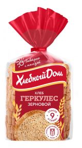 Изображение товара Хлеб тостовый пшеничный «Хлебный Дом» Геркулес зерновой нарезка, 250 г