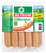 Изображение товара Сосиски сливочные «Велком», 460 г