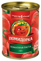 Изображение товара Паста томатная «ПОМИДОРКА», 140 г