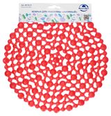 Изображение товара Коврик для раковины «Мультидом» Ажурный круглый, 29x29 см