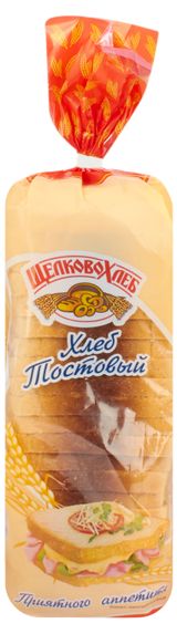 Изображение товара Хлеб пшеничный «Щелковохлеб» Тостовый нарезка, 500 г