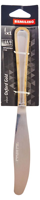 Изображение товара Нож столовый Remiling Oxford Gold, 22,5 см