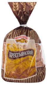 Изображение товара Хлеб «Щелковохлеб» Крестьянский нарезка, 320 г