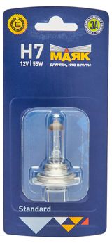 Изображение товара Лампа «Маяк» H 7 12V 55W PX26d