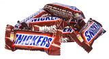 Изображение товара Конфеты шоколадные Snickers minis с карамелью арахисом и нугой, вес