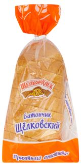 Изображение товара Батон пшеничный белый «Щелковохлеб» Щелковский нарезка, 200 г