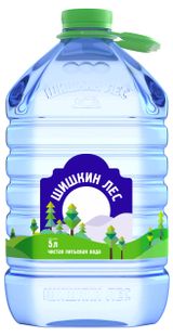 Изображение товара Вода питьевая «Шишкин Лес» без газа, 5 л