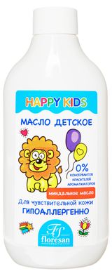 Изображение товара Масло детское Floresan Happy Kids для чувствительной кожи , 250 мл