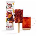 Изображение товара Чай фруктово-ягодный «Чистая Линия» Клюквенный пунш с кусочками апельсина эскимо на палочке замороженный, 50 г