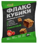 Изображение товара Флакс-кубики льняные «Компас Здоровья» с томатом, 40 г