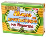 Изображение товара Масло сливочное «Из Вологды» Крестьянское 72,5% БЗМЖ, 180 г