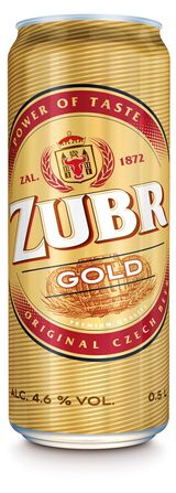 Изображение товара Пиво светлое Zubr Gold 4,6%, 0,5 л