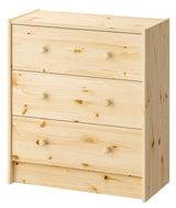 Изображение товара Комод Actuel с 3 ящиками, 62х30х70 см