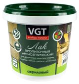 Изображение товара Лак акриловый VGT пропиточный с антисептиком, 0,9 кг