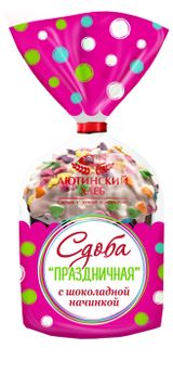 Изображение товара Кулич Пасхальный «Аютинский Хлеб» Сдоба праздничная с шоколадной начинкой, 130 г