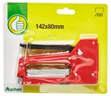 Изображение товара Степлер строительный Pouce со скобами 100 шт, 14,2х8 см