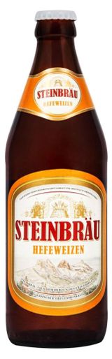 Изображение товара Пиво Steinbrau Hefeweizen светлое нефильтрованное, 500 мл