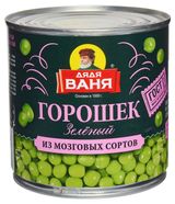 Изображение товара Горошек зеленый «Дядя Ваня» из мозговых сортов, 400 г
