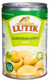 Изображение товара Шампиньоны LUTIK целые, 425 мл
