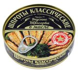 Изображение товара Шпроты копченые «Вкусные консервы» в масле, 160 г