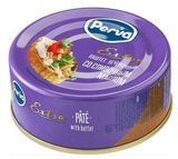 Изображение товара Паштет печеночный Perva Extra со сливочным маслом, 100 г