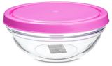 Изображение товара Салатник Pasabahce Chef's с розовой крышкой, 17 см