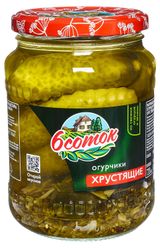 Изображение товара Огурцы «6 Соток» маринованные хрустящие, 680 г