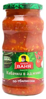 Изображение товара Кабачки в аджике «Дядя Ваня» по-тбилисски, 460 г