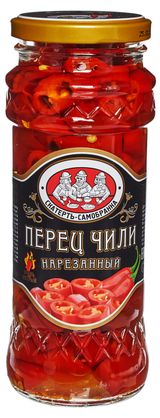 Изображение товара Перец Чили «Скатерть-Самобранка» нарезанный, 370 мл