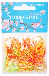 Изображение товара Набор для волос мини-крабики и мини-резинки Studio Style, 30 шт