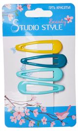 Изображение товара Зажим для волос Studio Style волна, 4 шт
