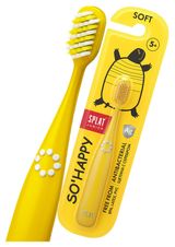 Изображение товара Зубная щетка детская Splat Junior So Happy для детей с 5 лет мягкая, 1 шт