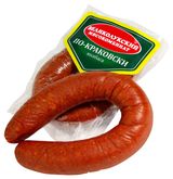 Изображение товара Колбаса полукопченая «Великолукский мясокомбинат» По-Краковски категории В, 300 г