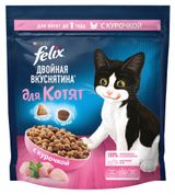 Изображение товара Сухой корм для котят Felix с курочкой, 600 г
