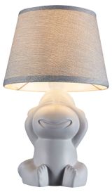 Изображение товара Настольный светильник Escada 10176/T E14 40W Grey monkey, серый/серый плафон