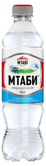 Изображение товара Вода минеральная «МТАБИ» Нагутская-26 лечебно-столовая, 500 мл