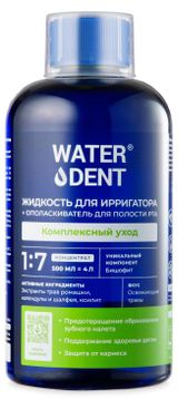 Изображение товара Жидкость для ирригатора Waterdent 2в1 Комплексный уход, 500 мл