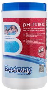 Изображение товара Средство для повышения уровня pH воды в бассейнах Bestway chemicals Рн+плюс в гранулах, 1 кг