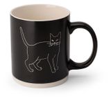 Изображение товара Кружка Atmosphere of Art фарфоровая Cat in Black, 340 мл