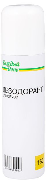Изображение товара Дезодорант для обуви «Каждый день», 150 мл