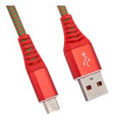 Изображение товара USB кабель Liberty Project MicroUSB Носки красный