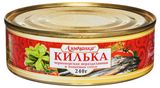 Изображение товара Килька «Азовчанка» черноморская в томатном соусе №3, 240 г