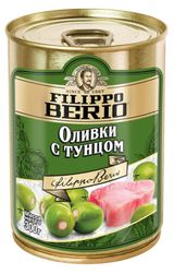 Изображение товара Оливки Filippo Berio с тунцом Испания, 300 г