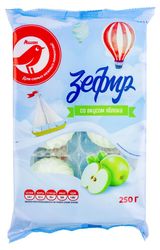 Изображение товара Зефир АШАН Красная птица яблочный, 250 г