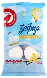 Изображение товара Зефир АШАН Красная птица Ванильный, 250 г