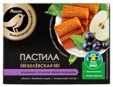 Изображение товара Пастила АШАН Золотая птица Белевская воздушная с ягодками черной смородины, 100 г