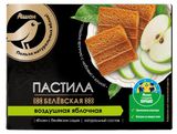 Изображение товара Пастила АШАН Золотая птица Белевская воздушная яблочная, 100 г
