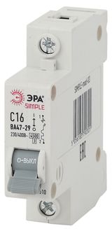 Изображение товара Выключатель автоматический «ЭРА» 1P 16А (C) 4,5КА