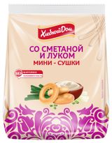 Изображение товара Сушка мини «Хлебный Дом» сметана лук, 180 г